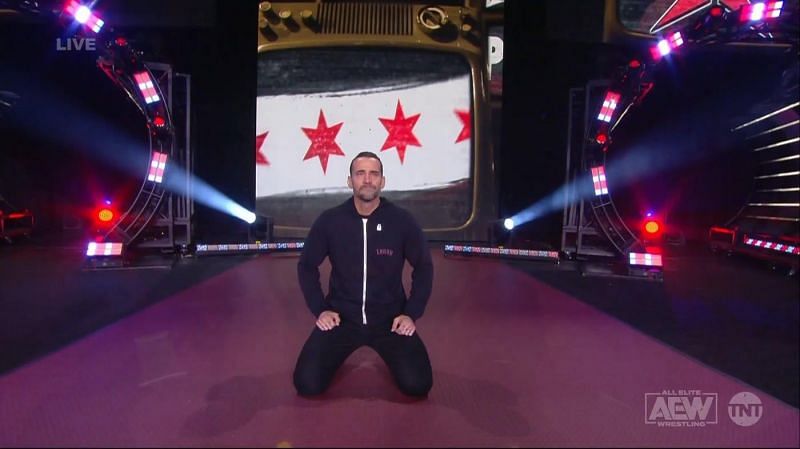CM Punk makes his grand entrance on Rampage