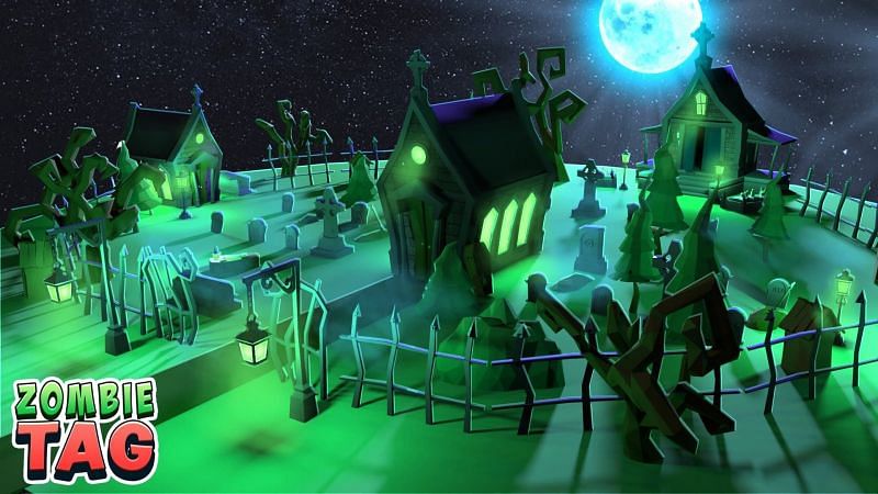 A promotional image for Zombie Tag (Image via Roblox Corporation)