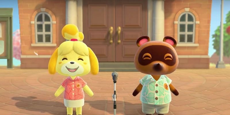 Tom Nook and Isabelle. Image via Nintendo