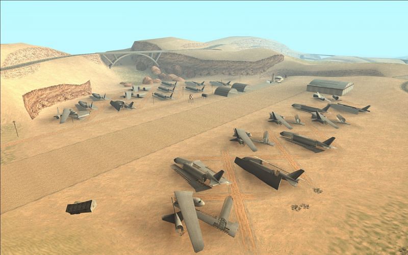 Verdant Meadows Airfield (Image via GTA Wiki)