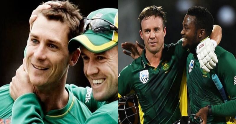 AB de Villiers has shared some throwback pictures with his South African teammates on Instagram.