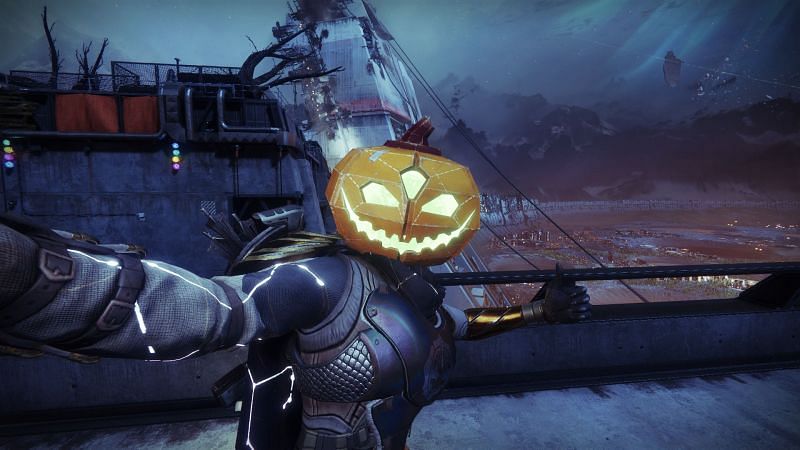 Image via Bungie: A Guardian wearing gear from the Festival of the Lost