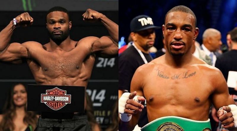 Tyron Woodley has been involved in beef with Jake Paul&#039;s trainer J&#039;Leon Love