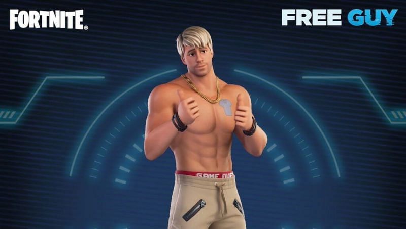 Free Guy Fortnite free rewards (Image via Epic Games)