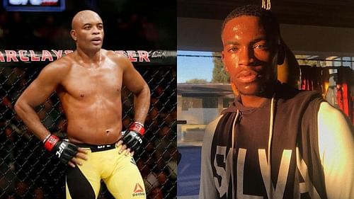 Anderson Silva (left) and his son, Kalyl Silva (right) [Right Image Courtesy: @kalylsilva on Instagram]