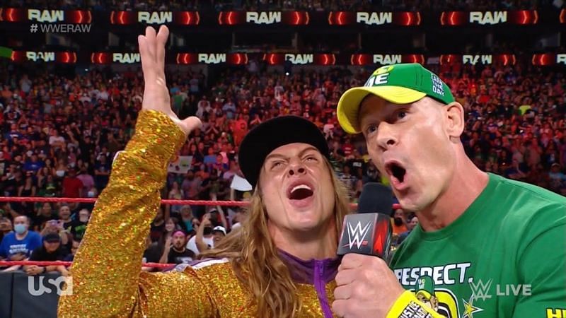 Riddle and John Cena&#039;s &quot;bro off&quot;