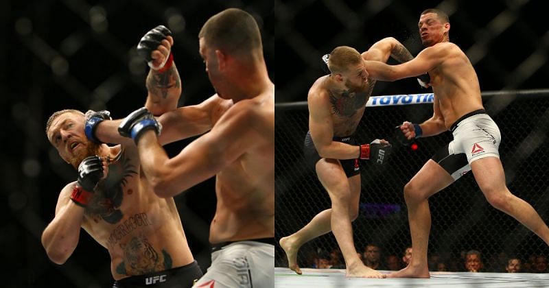 Nate Diaz vs. Conor McGregor at UFC 196