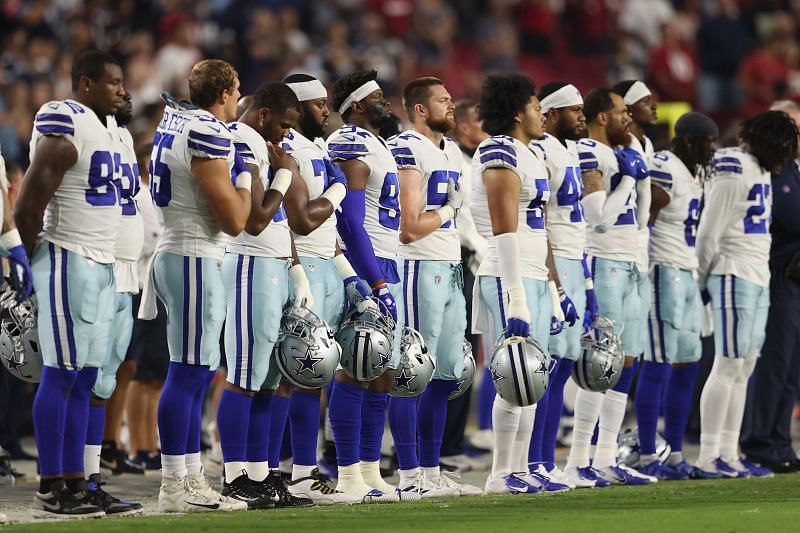 Arizona Cardinals Vs. Dallas Cowboys Pre Game GIF - Nfl National