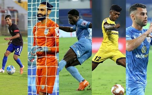 Top 5 transfers of the offseason [Image Credits: Sanjeev Stalin, ISL, Amrinder Singh,Liston Colaco/Twitter, Hugo Boumous/ Instagram]