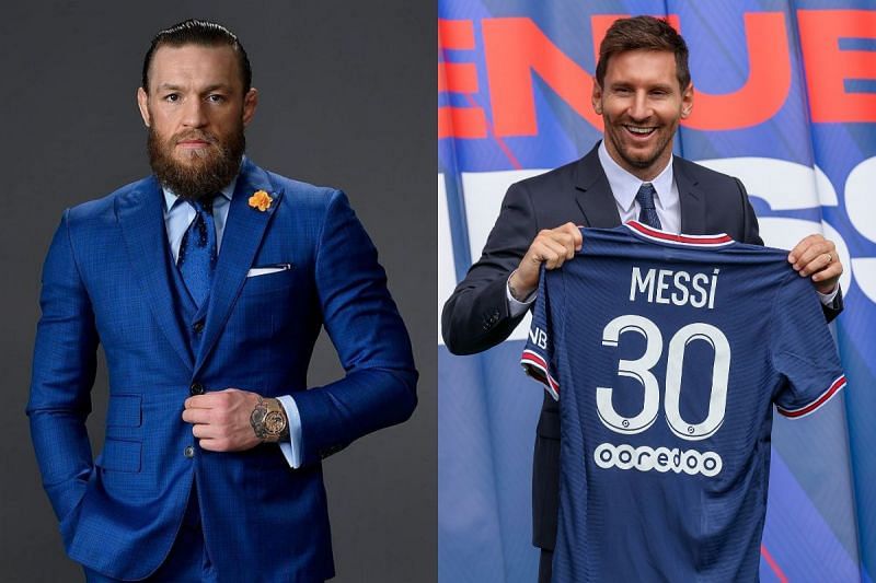 Conor McGregor might not be ranked ahead of Lionel Messi in next year&#039;s Forbes list [Left image credit: @thenotoriousmma via Instagram]