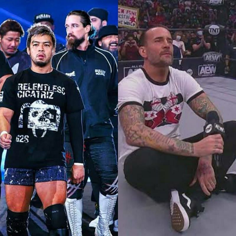 Bullet Club&#039;s KENTA has put CM Punk on notice after the latter made his AEW debut at The First Dance