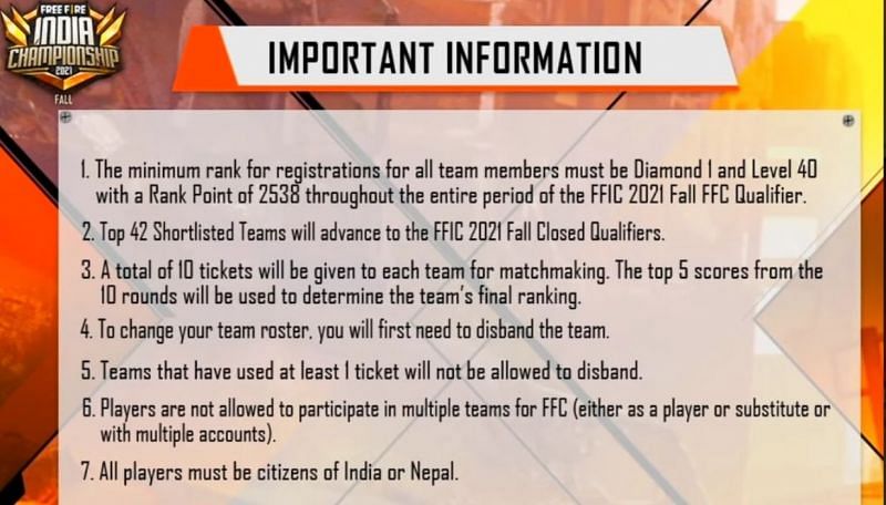 FFIC 2021 fall important information (Image via YouTube/Fakepromise official)