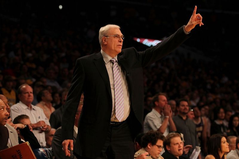 Phil Jackson as coach of the LA Lakers