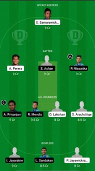 SLBL vs SLGR Dream11 Prediction - Sri Lanka Invitational T20