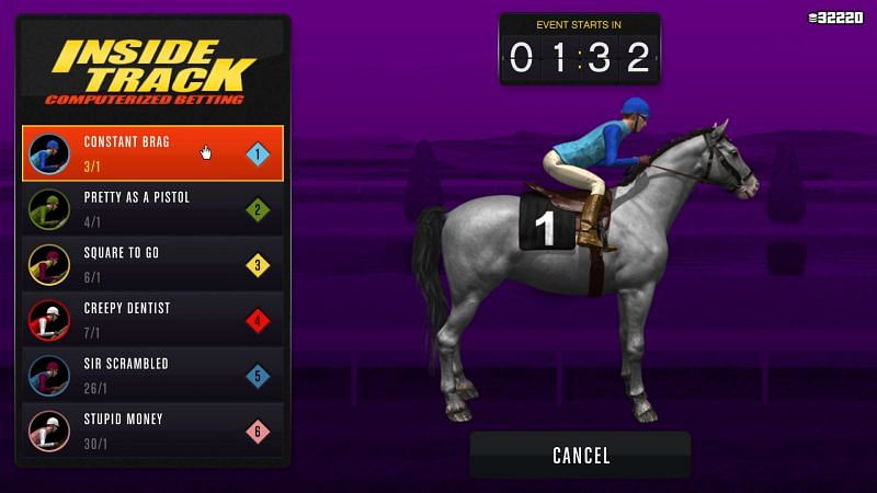 Gta 5 horse betting overround betting calculator vegas