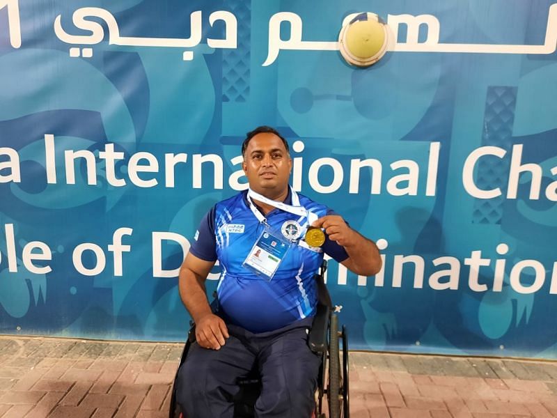 Indian para compound archer Rakesh Kumar