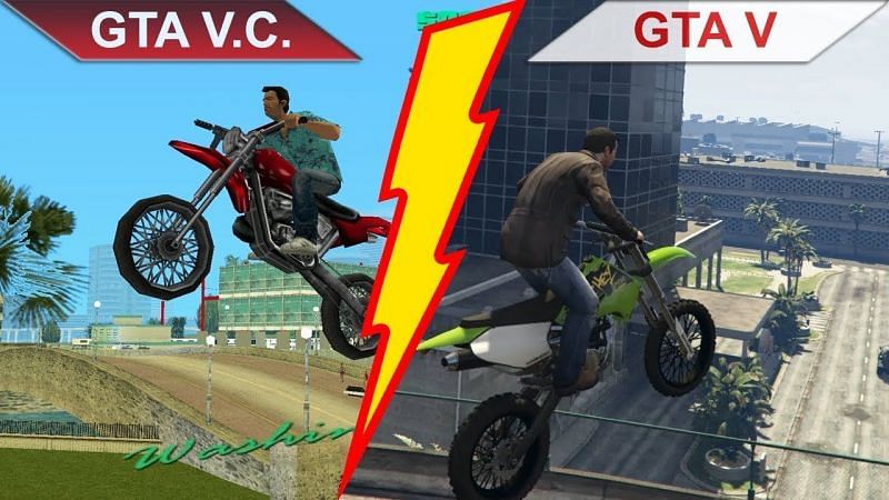 The GTA series has come a long way since GTA Vice City (Image via PlayGround, YouTube)