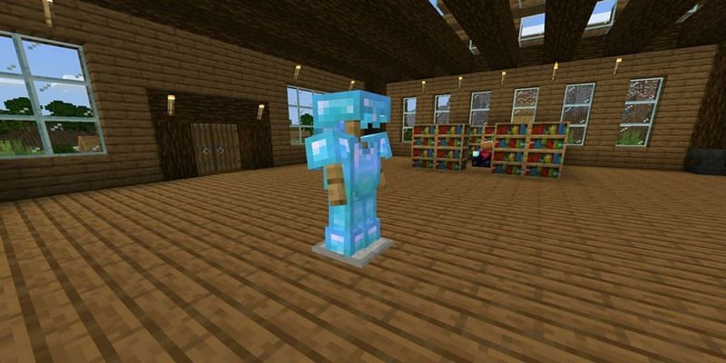 The Protection enchantment is a great enchantment for survival, especially for players who haven&#039;t yet obtained better gear. Image via Mojang