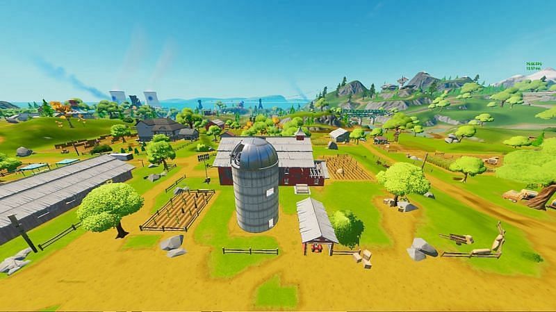 The Corny Complex will be abducted following the final update for Fortnite Season 7 (Image via FNBR_DE/Twitter)