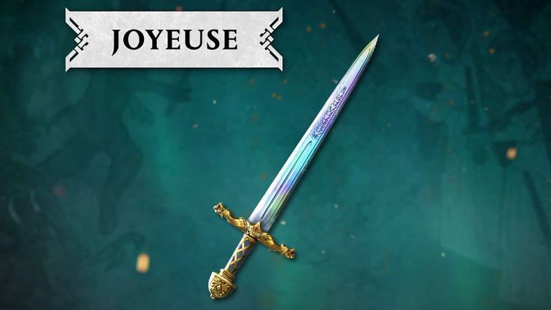 Joyeuse is one of four new one-handed swords (Image via Ubisoft)