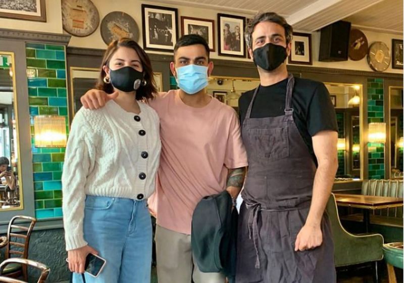 Virat Kohli has a date with his wife Anushka Sharma after Lord&#039;s victory (Pic: @tendril_kitchen)