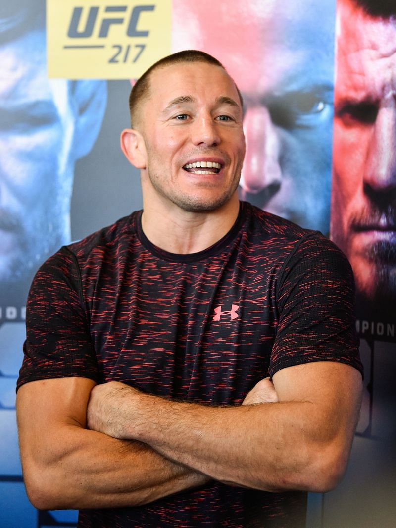 UFC 217: Montreal Media Day with Georges St-Pierre ahead of the show