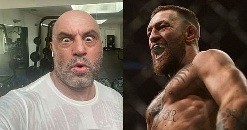 Joe Rogan (L) and Conor McGregor (R) via Instagram @joerogan and @thenotoriousmma