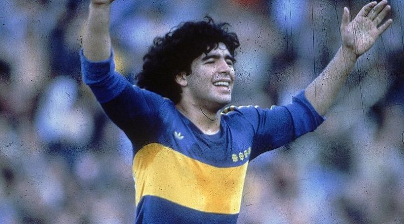 Diego Maradona for Boca Juniors