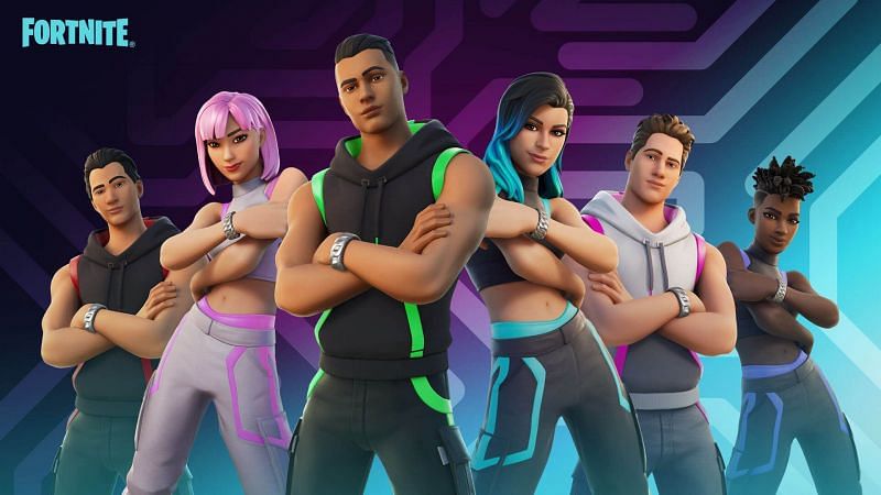 Chapter 2 Season 8 theme in Fortnite (Image via Epic Games)