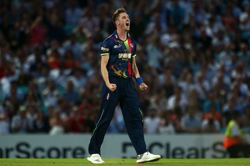 Adam Milne has been impressive for the Kent Spitfires in the Vitality Blast.