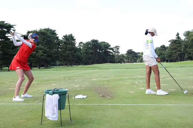 "She owns it!": Olympic women's golf gold medalist Nelly Korda praises Aditi Ashok's scintillating putting display