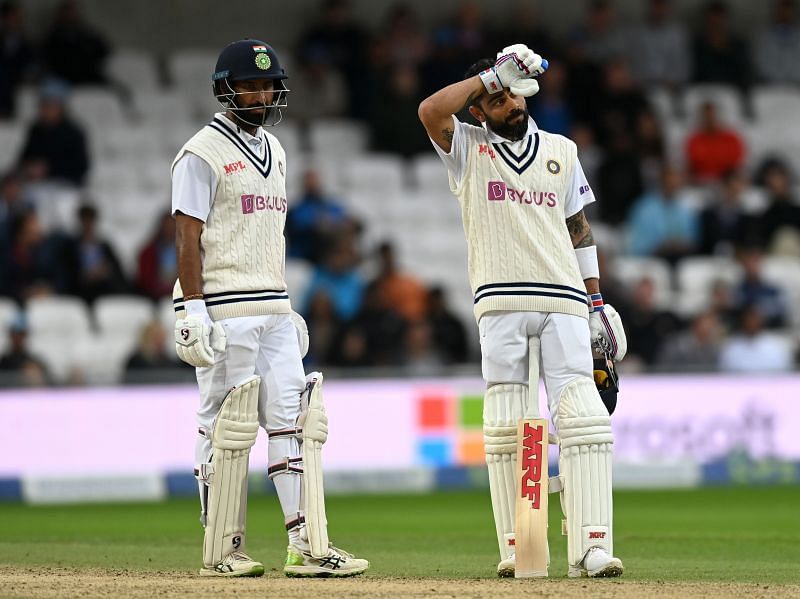 Aakash Chopra highlighted that Pujara and Kohli&#039;s dismissals led to a collapse.