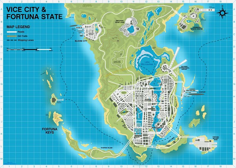 GTA VI Map: Will It Be Vice City? 