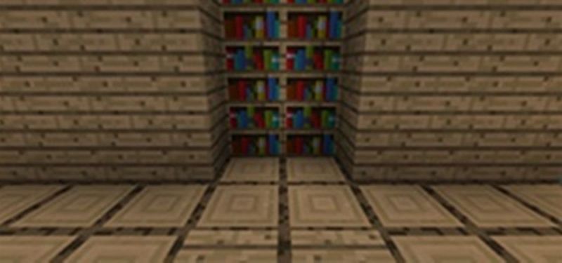 Although some builders have made incredible technical marvels to hide their structures, sometimes the simple methods still work well (Image via Mojang)