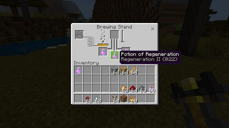 Potion of regeneration (Image via Minecraft)