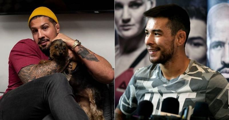 Brendan Schaub (left) and Ray Borg (right) [Image credits: @brendanschaub and @tazmexufc on Instagram]