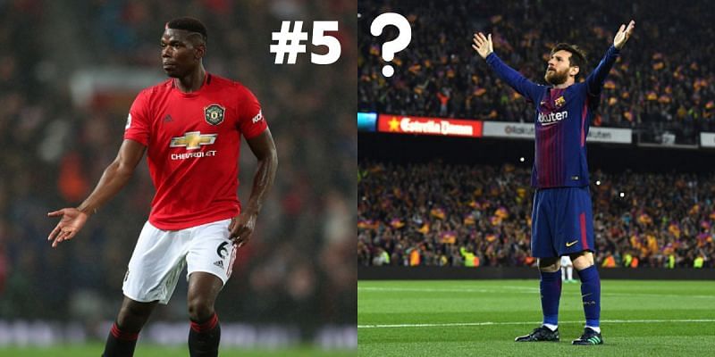 Lionel Messi and Paul Pogba are currently amongst the most technically gifted players in the world