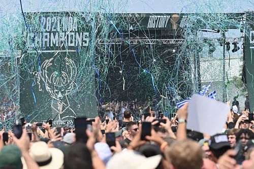 Milwaukee Bucks Victory Parade & Rally after the 2020-21 NBA Season