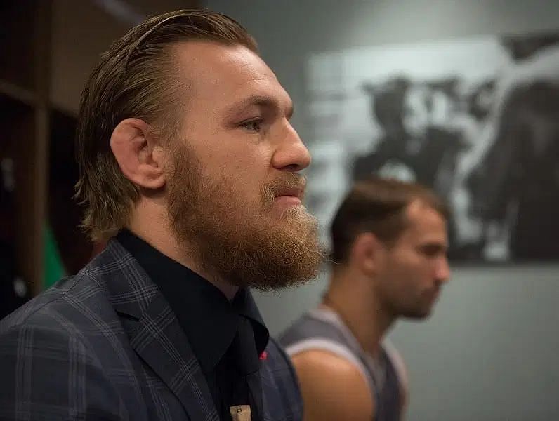 Conor McGregor&#039;s twirled moustache