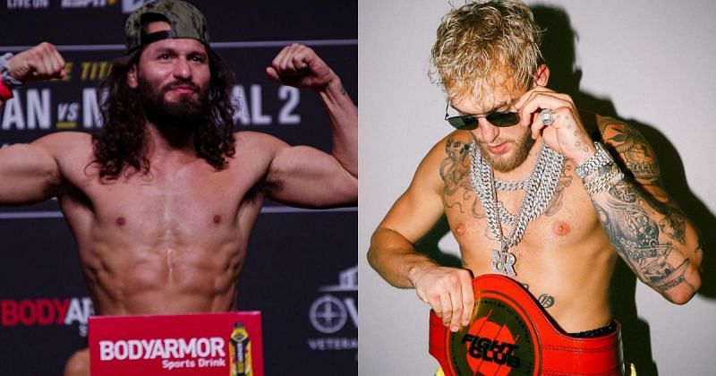 Jorge Masvidal (L) and Jake Paul (R) via respective Instagram handles. 