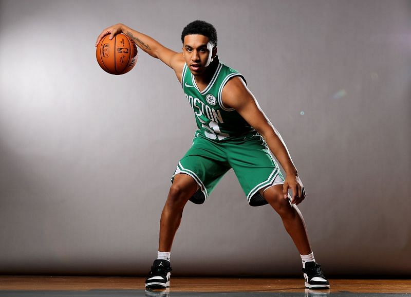 Tremont Waters during 2019 NBA Rookie Photo Shoot