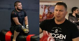 Javier Mendez explains why Khabib Nurmagomedov is still training with his teammates at AKA despite retiring