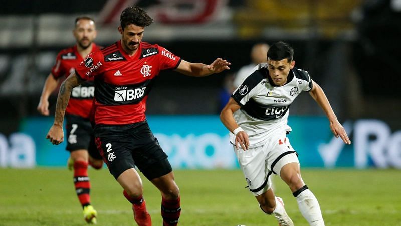 FLAMENGO X OLIMPIA, COPA LIBERTADORES