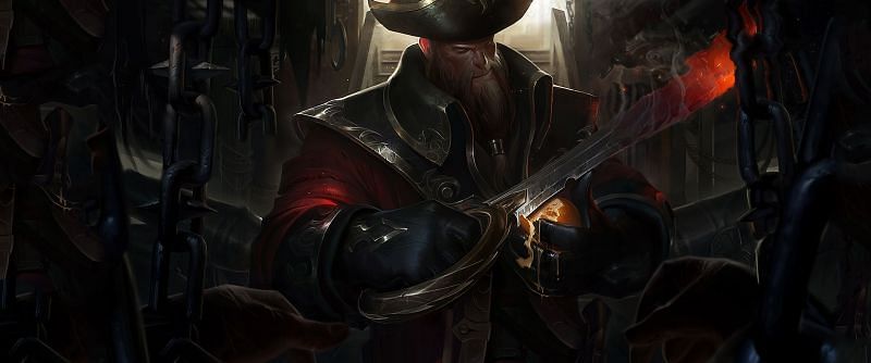 Gangplank&#039;s changes in patch 11.17 of League of Legends might be nerfing his capabilities (Image via League of Legends)