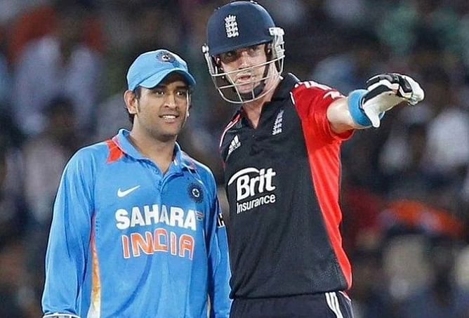 "He knocked me for a monster six; I held the next one back" - Kevin Pietersen recalls how he dismissed MS Dhoni at The Oval