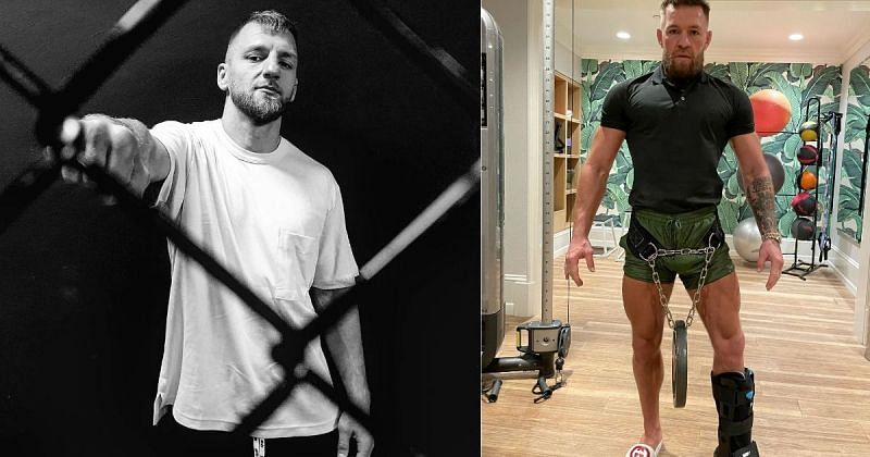 David Zawada (left), Conor McGregor (right) [Images Courtesy: @davidzawada @thenotoriousmma on Instagram]