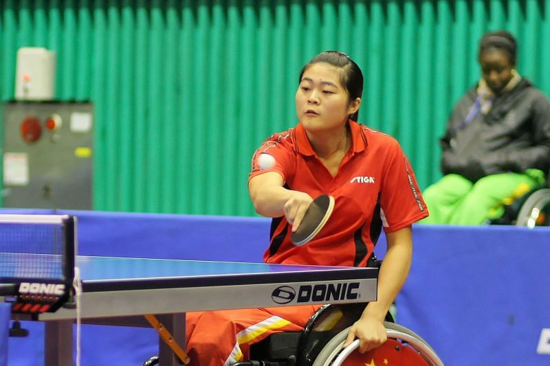 Chinese paddler Zhou Ying to face Bhavina Patel in the final [Image Credits: Ga&euml;l Marziou