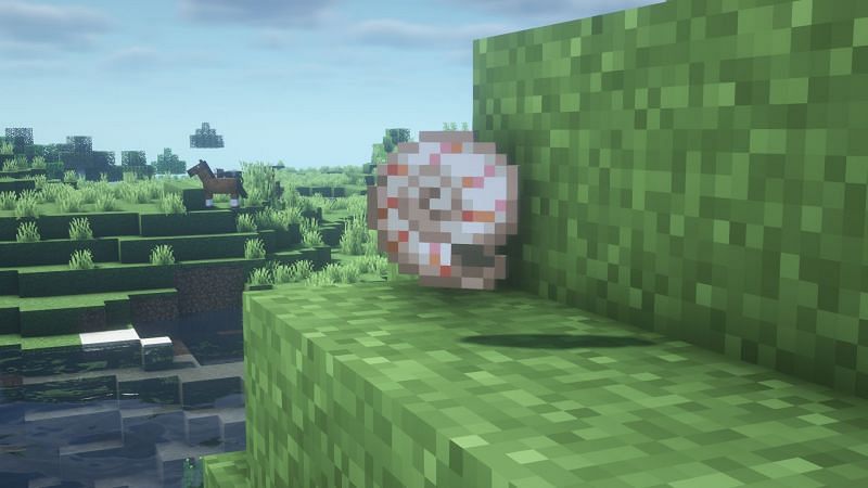 A nautilus shell (Image via Minecraft)