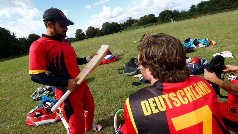 Germany Cricket Team players (Image Courtesy: ICC Media)