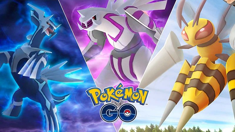 CATCH PALKIA LEGENDARY POKÉMON GO RAID FIGHTS 